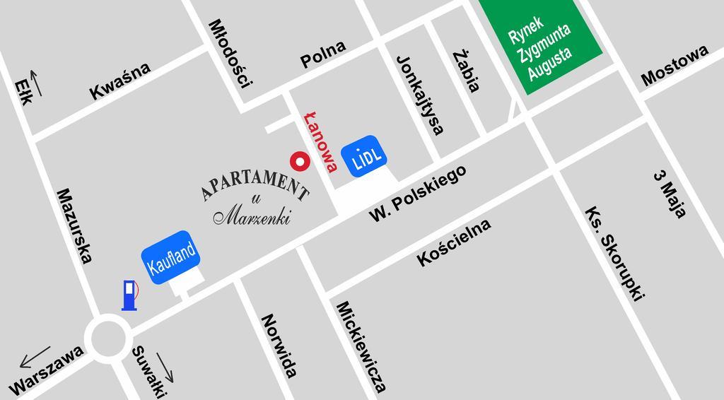 Apartament U Marzenki 아우구스투프 외부 사진